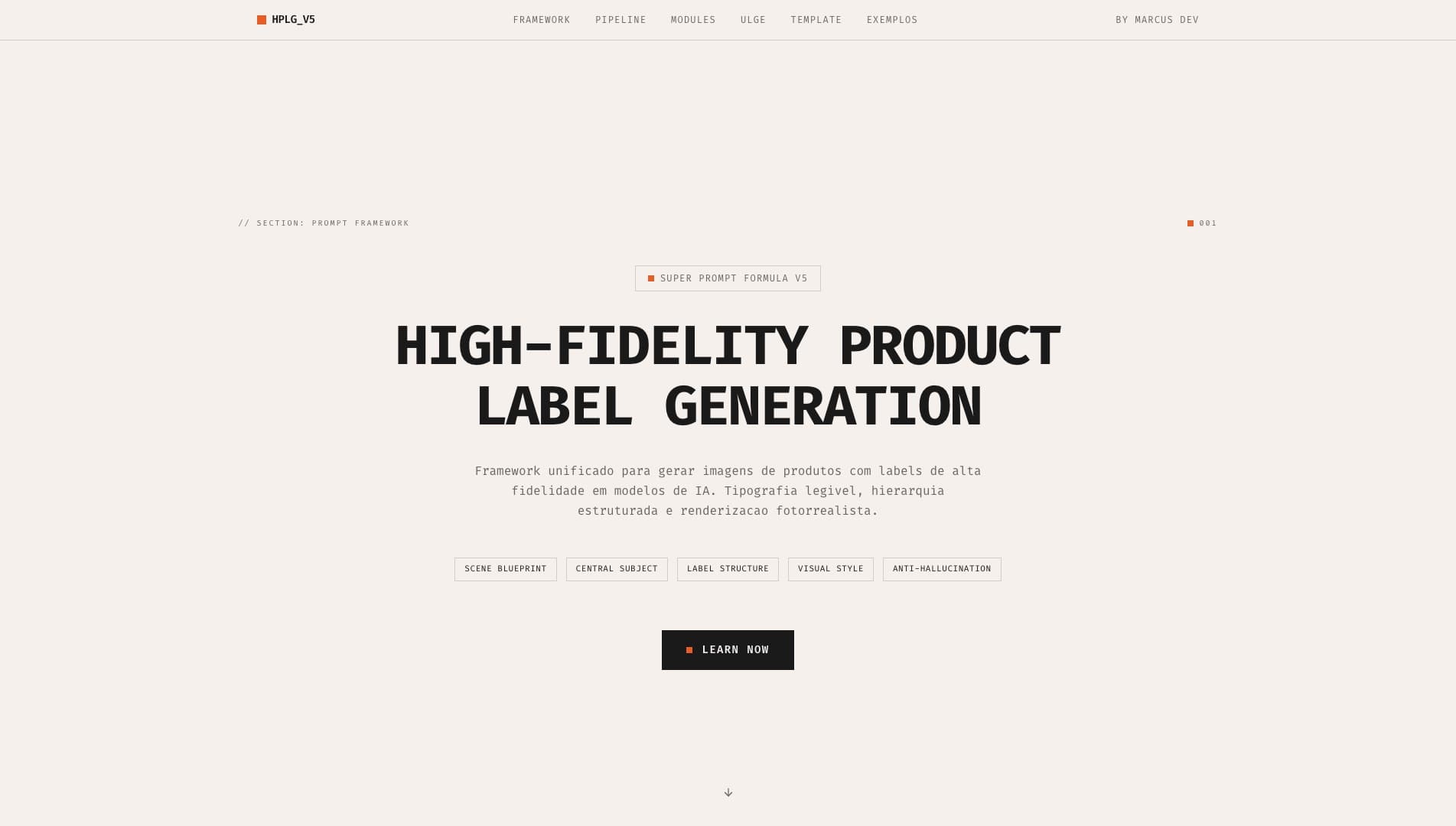 HPLG Framework